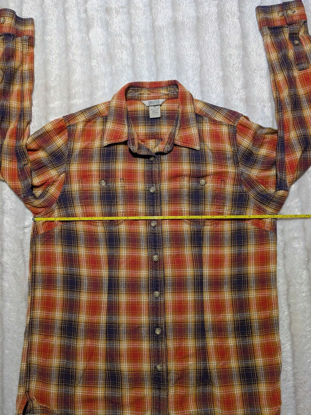 Duluth Women's Free Swingin' Flannel Size M